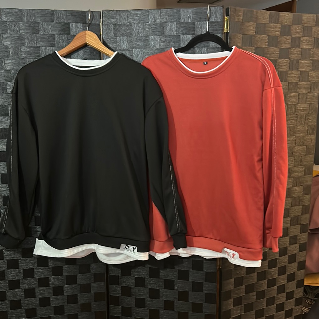 Shein City Clothing For You Bundle Of 2 Sweatshirts Size Sm